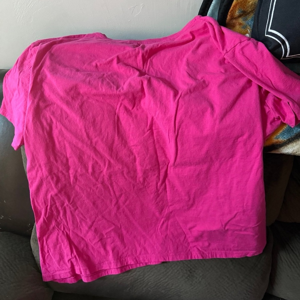 Hanes Women's Short Sleeve Tee - Pink